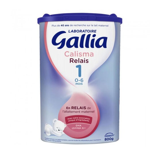 Gallia Calisma Relais Lait Bébé 1er Âge 0-6M 800g