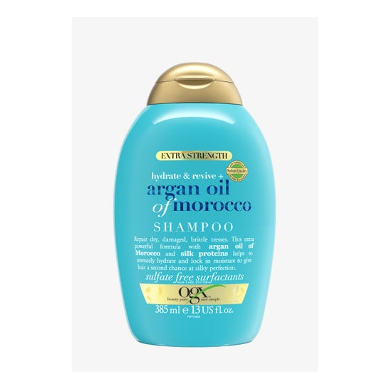 Ogx Hydrate & Repair Extra Strength Hair Shampoo Argan Oil 385ml