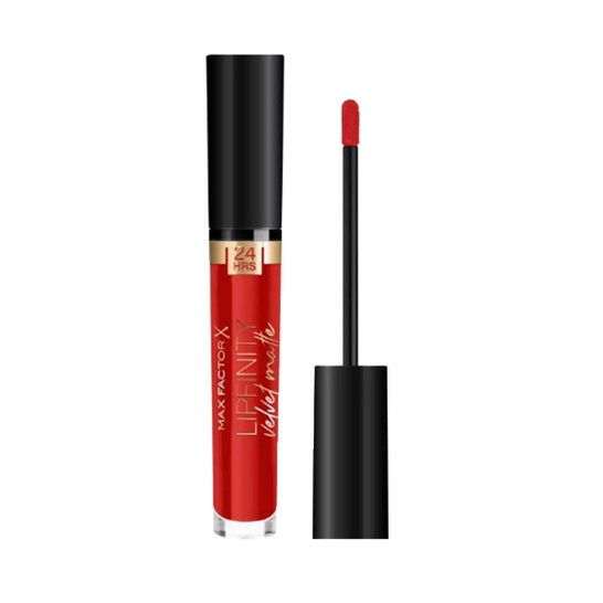Rouge à lèvres Max Factor Lipfinity Velvet Matte 025 Red Luxury 3,5ml