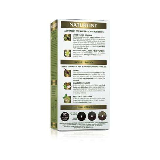 Teinture au chocolat intense Naturtint 5.7
