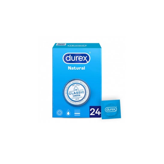 Durex™ Natural Plus Easy-On Easy-On preservativos 24uds 24uds