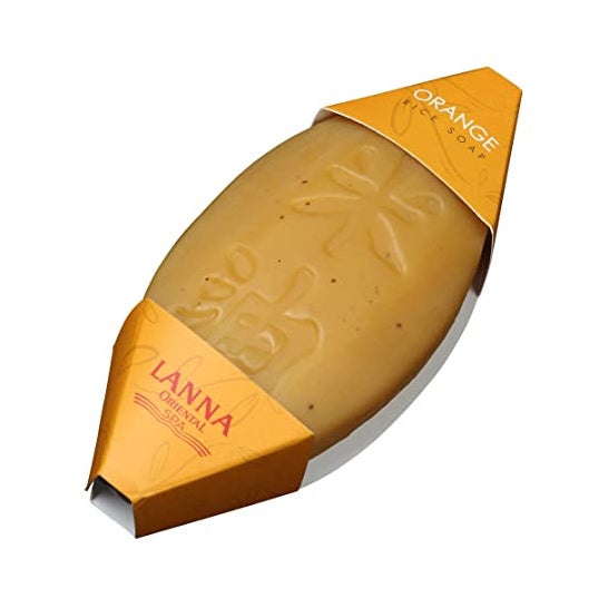 Lanna Oriental Spa Rice Soap Orange 100g