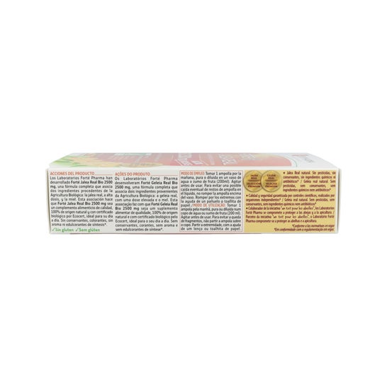 Forte Pharma Forté Royal Gelée Royale Bio 2500mg 20 Ampoules