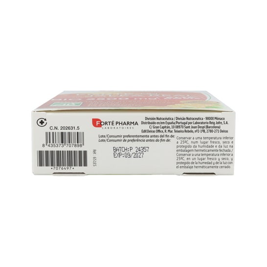 Forte Pharma Forté Royal Gelée Royale Bio 2500mg 20 Ampoules
