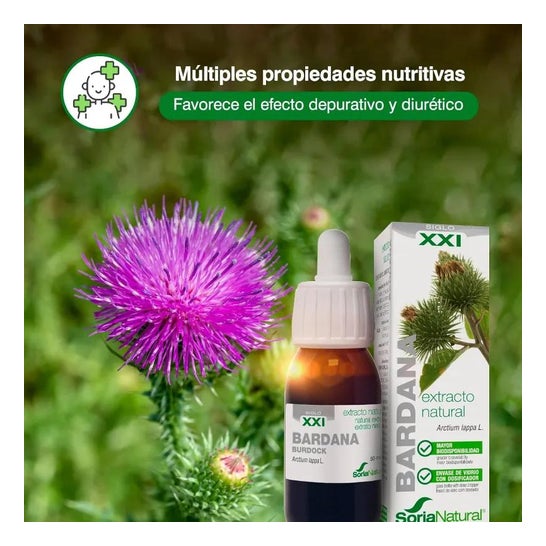 Soria Natural Ext. Glycérine de bardane XXL 50ml Soria Natural Ext. Glycérine de bardane XXL 50ml