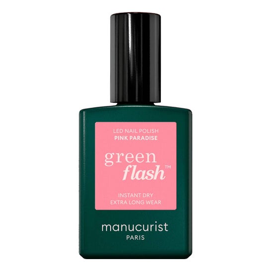 Manucurist Green Flash Led Nail Polish Pink Paradise 15ml