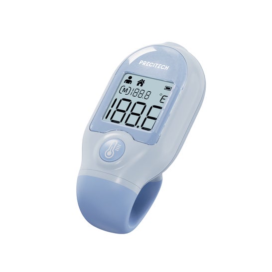 Precitech Thermomètre Sans Contact Mini Bleu 1ut