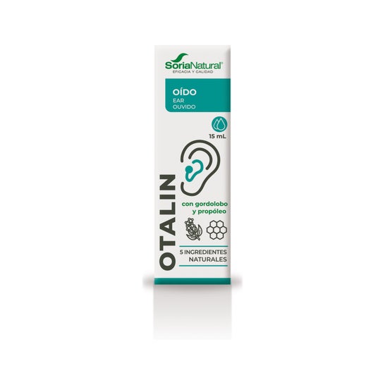 Gouttes auriculaires Soria Natural Otalin à la propolis 15ml