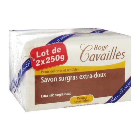 Rogé Cavaillès Savon Surgras Extra-Doux 2x250gr