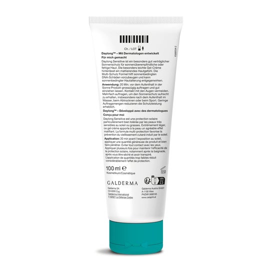 Daylong Sensitive Crème Gel Légère SPF50+ 100ml