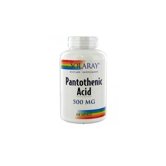 Acide pantothénique Solaray 500mg 100cáps 100cáps