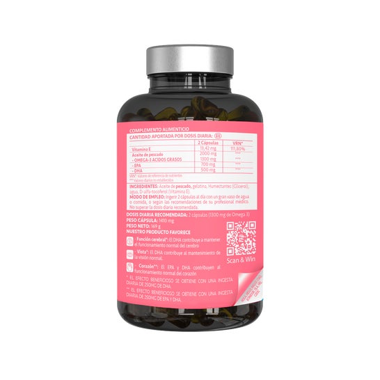 HN Nutrition Omega 3 1000mg 240 gélules