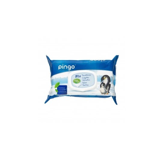 Pingo Toallitas Deshechables Ecológicas 80uds