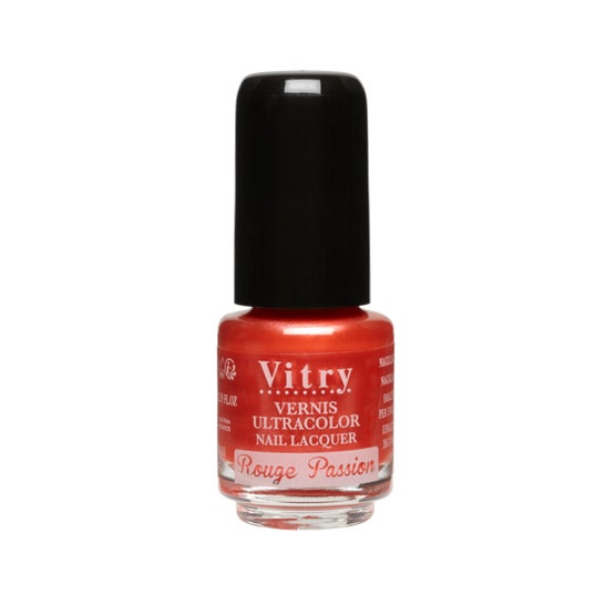 Vitry Mini Vernis Couleur Rouge Passion 4ml