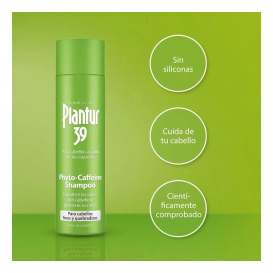 Plantur39 Phyto-Caffeine Champú Cabellos Finos 250ml