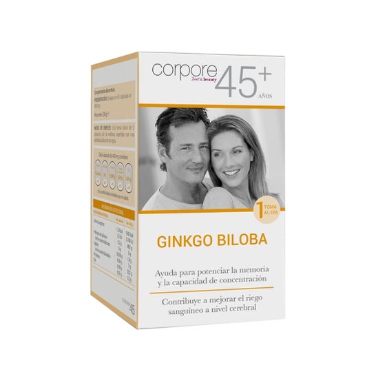 Corpore+45 Ginkgo Biloba Biloba 60caps