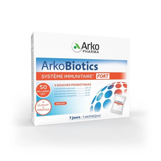 Arkopharma Arkobiotics Système immunitaire Fort 7 sachets