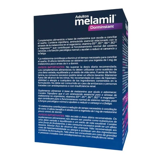 Melamil Dorminstant Adultes 24 Sachets Melamil Dorminstant Adultes 24 Sachets