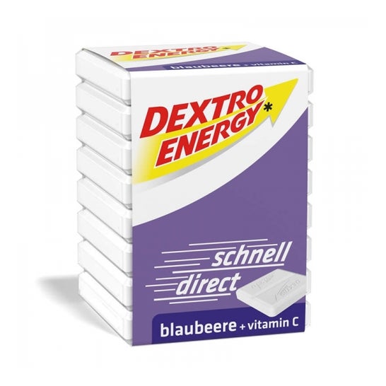 Dextro Energy Comprimés Glucose Bleuets 46g