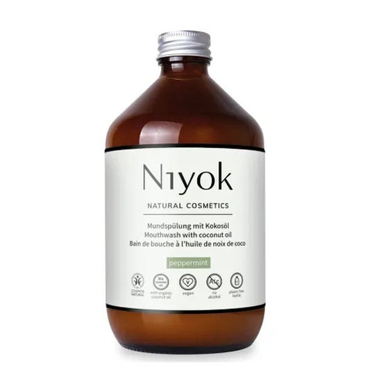 Niyok Bain de bouche à la menthe 500 ml