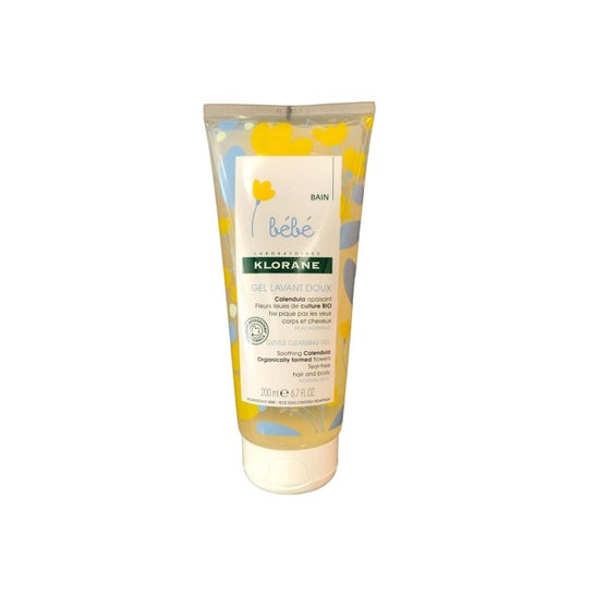 Klorane Bébé Gel doux Corps et Cheveux 200 ml
