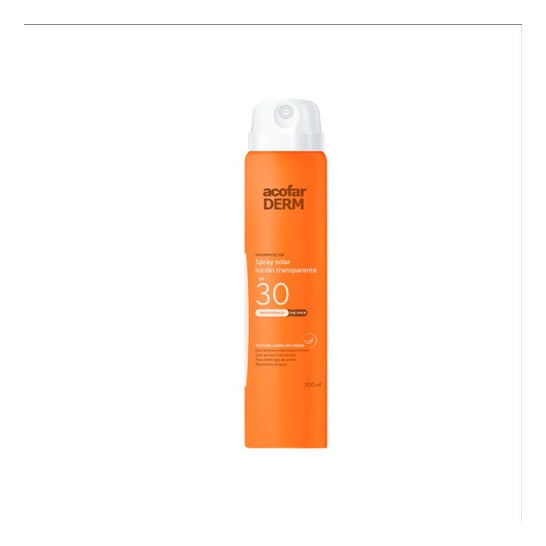 Acofarderm spray transparent SPF30+ 200ml