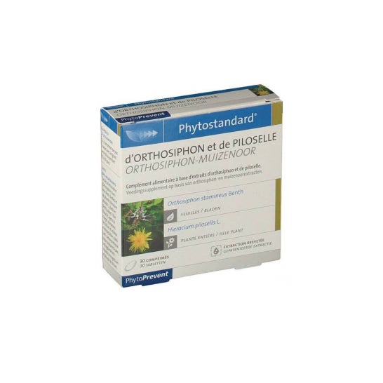 Pileje PhytoPrevent Phytostandard Orthosiphon Piloselle 30 comprimés