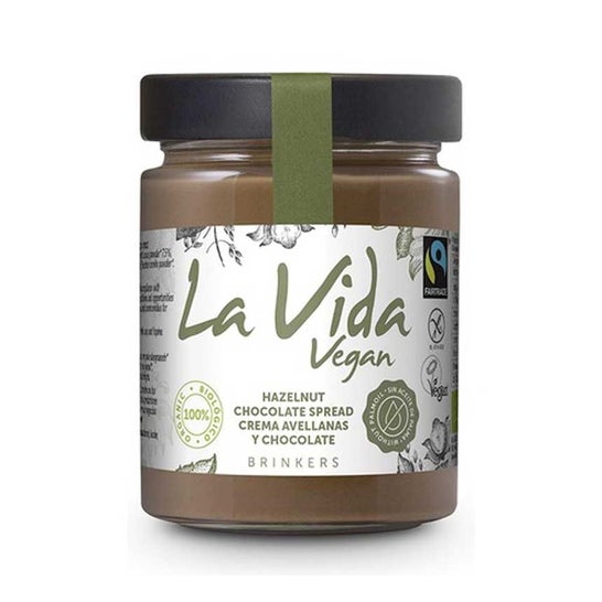 La Vida Vegan Crème de cacao à la noisette Bio Vegan 600g