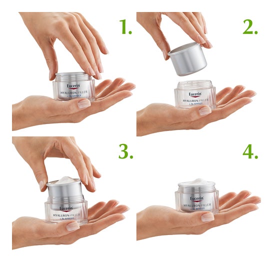 Eucerin Hyaluron Filler 3X Effect Recharge Crème Jour Spf15 50ml