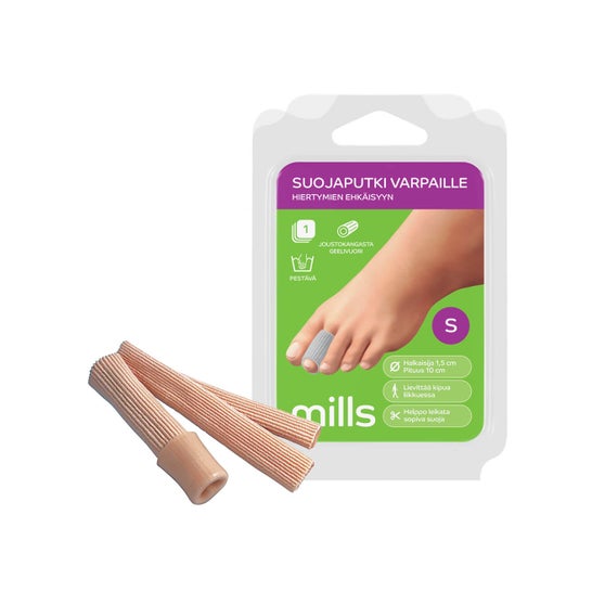 Mills Tube d'Orteil Taille S 10cm 501.6 1ut