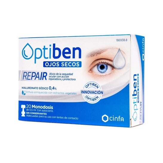 Optiben Dry Eyes Repair 20 Dose unique