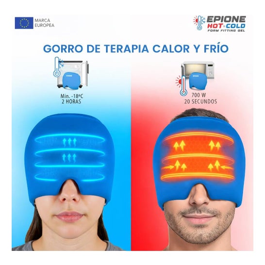 Boston Tech Bonnet Froid-Chaleur Thérapie Gel Réutilisable Physiothérapie Bleu