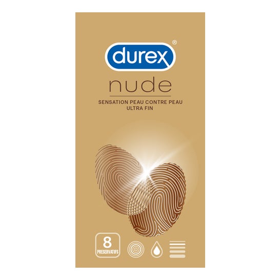 Durex Nude 8 Préservatifs