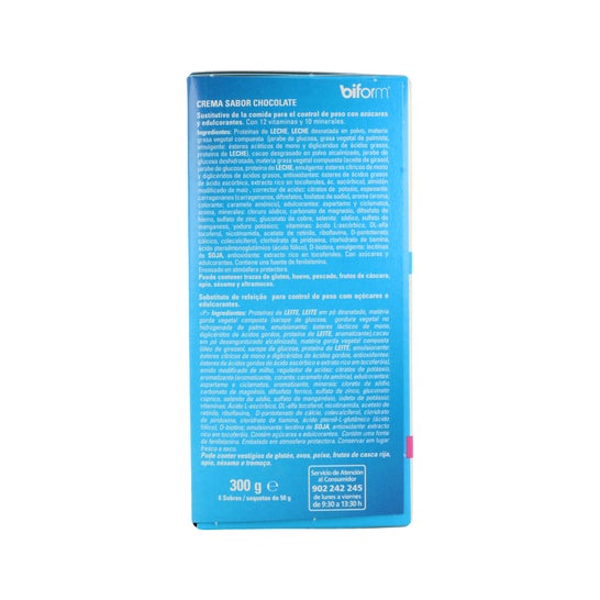 Crème pâtissière biforme chocolat 6 sobresx50g
