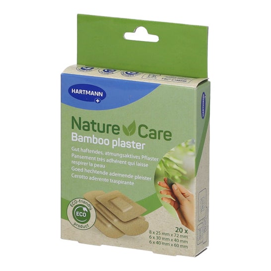 Hartmann Nature Care Bamboo Plaster Tailles Assorties 20uts