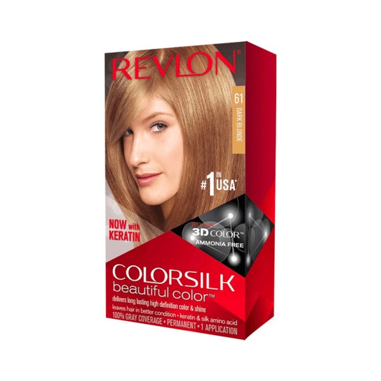 Kit de coloration Revlon Colorsilk 61 blond foncé