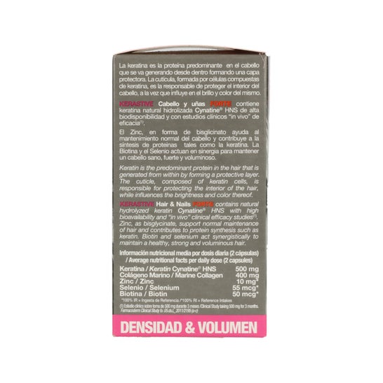 Kerastive Forte Hair & Nails 60 Capsules