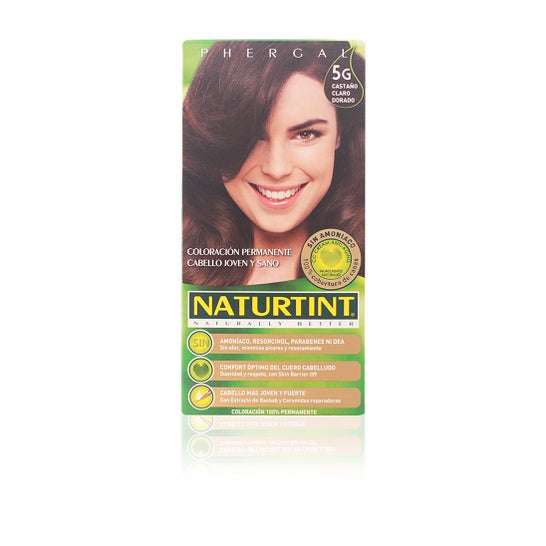 Teinture pour cheveux Naturtint 5G brun doré clair