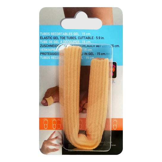 Neh Feet tubes découpés avec gel 15cm T-P 1pc