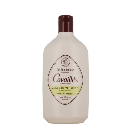 Cavaillès Gel Bain Douche Zeste de Verveine Peaux Sensibles 400 ml