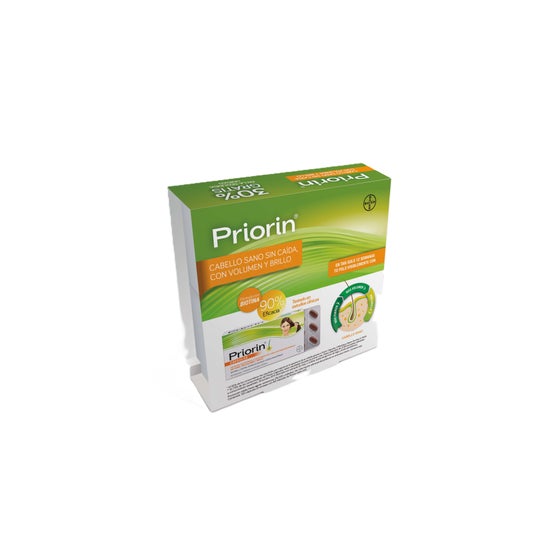 Priorin Antichute 2×60 capsules