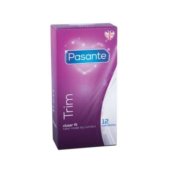Pasante Pack Condoms Thinner Trim 12 pcs