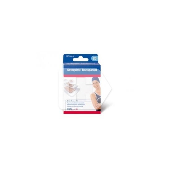 Coverplast™ transparent 20 Unités assortiment