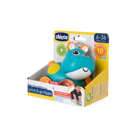 Chicco Sprint & Go Hippo Brinquedo 6-36M 1 Unidade