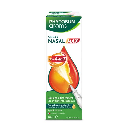 Phytosun Arôms Spray Nasal Max Effet 4 en 1 20ml