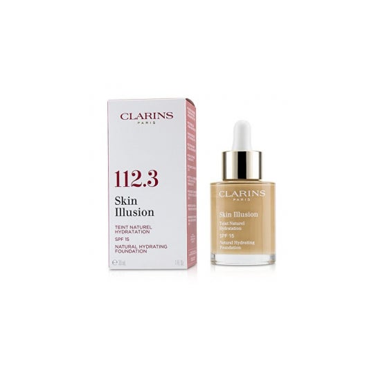 Clarins Skin Illusion Base Base Spf15 112 3 Bois de Santal 30ml
