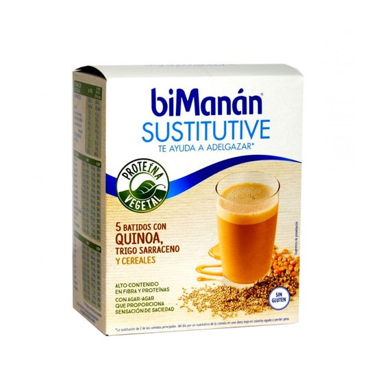 BimanÃ¡n Substitutif 5 Secousses avec Quinoa, Sarrasin et Blé CertifiÃ ?