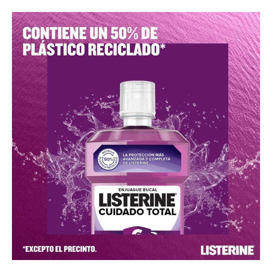 Listerine Total Care Bain De Bouche Menthe 6en1 2X1L