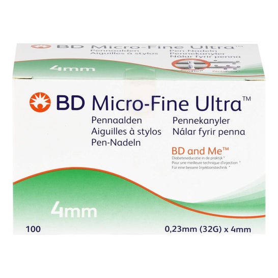 BD Micro-Fine Ultra 4mm 100 Unités