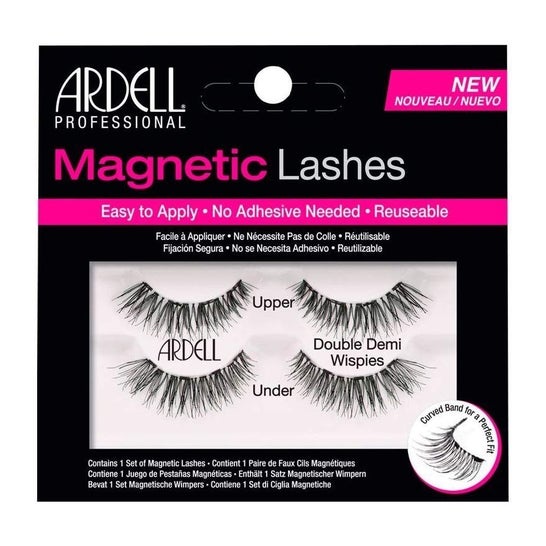 Ardell Magnetic Lashes Faux Cils Double Demi Wispies 4uts
